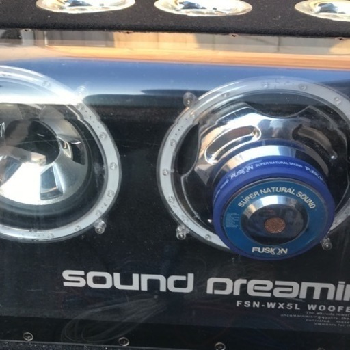 ウーハーboxネオン管連動 重低音 闘忠丸 大阪の車のパーツの中古あげます 譲ります ジモティーで不用品の処分