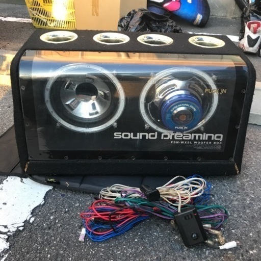 ウーハーboxネオン管連動 重低音 闘忠丸 大阪の車のパーツの中古あげます 譲ります ジモティーで不用品の処分