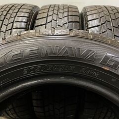 GOODYEAR ICENAVI6 205/60R16 16インチ スタッドレス 4本 2017年製 プリウスα ジューク ヴォクシー ビアンテ等　(MTF159)クレジットカード QRコード決済可能