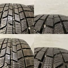 GOODYEAR ICENAVI6 205/60R16 16インチ スタッドレス 4本 2017年製 プリウスα ジューク ヴォクシー ビアンテ等　(MTF159)クレジットカード QRコード決済可能