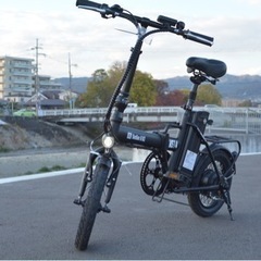 【ネット決済】電動自転車(フル電動アシスト切り替え式)