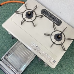 【ご来店限定】＊リンナイ プロパンガスコンロ 2020年製＊1117-7