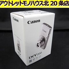 キャノン☆コンパクトデジタルカメラ IXY 200 RE 赤/レ...