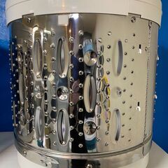 Q1006 分解清掃済み ヤマダ 4.5㎏ 洗濯機 2017年製 YWM-T45A1 送料A