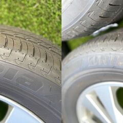 ◆新車外し◆ NISSAN 日産 セレナ 純正 ブリヂストン エコピア150 195 / 65R15 15インチ 15x5.5J アルミホイール タイヤ 4本セット