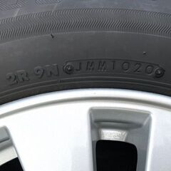 ◆新車外し◆ NISSAN 日産 セレナ 純正 ブリヂストン エコピア150 195 / 65R15 15インチ 15x5.5J アルミホイール タイヤ 4本セット