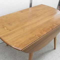 アーコール ダイニング バタフライテーブル 幅62.5/123.5cm 折りたたみ 伸縮 イギリス製 英国 ヴィンテージ ERCOL 家具 札幌市西区 西野