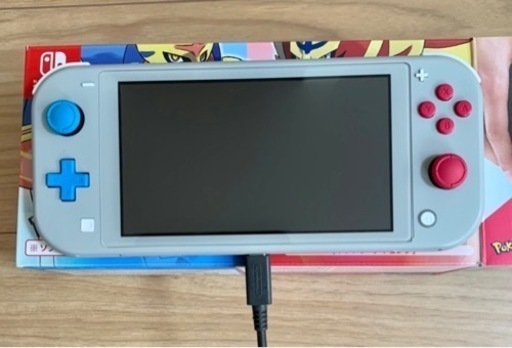 Switch  ライト  ポケモン ザシアン ザマゼンタ(グレー)