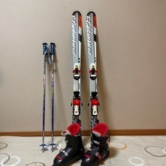 スキー3点セット　スキー120cm      商談決まりました！