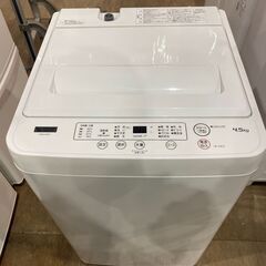 【愛品館市原店】ヤマダ電機 2021年製 4.5kg洗濯機 YW...