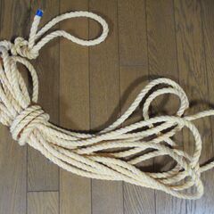 ロープ　2回くらい使った中古品　ありがとうございました。
