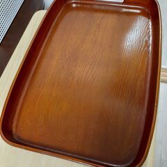 【取引中】おぼん　長方形　中古品