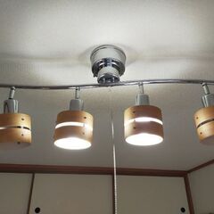【ネット決済】シーリング4灯ライト