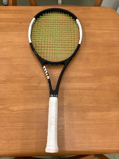 【リサイクルショップ ピカソ 小松原】硬式テニスラケット Wilson Ｐrostaff 97CV Ver12黒×白6535