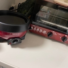 【ネット決済・配送可】鍋とトースター