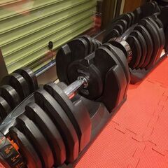 更に値下げ　可変式ダンベル40キロ