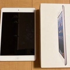 iPad mini 第1世代 16GB シルバー WiFiモデル