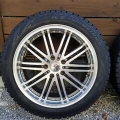 スタッドレス　ホイールセット　深溝　タイヤ新同品