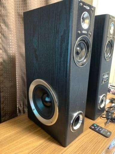 アンプ内蔵タワースピーカー VABEL TS-120BW