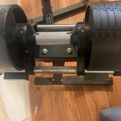 フレックスベル　可変式ダンベル2個と台のセット