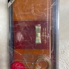 iPhone7 手帳型　携帯ケース　スマホ　【ブラウンツートン】