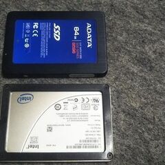 SSD　ソリッドステートドライブ　６４GB～１２８GB　２５００円～