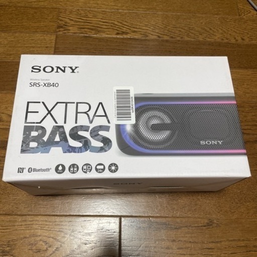 てです SONY SRS-XB40 ブラック の通販 by いち's shop｜ソニーなら