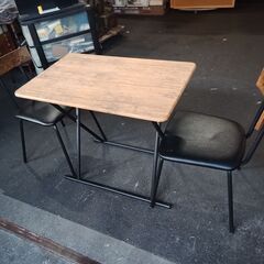 折りたたみ式テーブル(椅子セット!)美品!【サイズ】テーブル横幅...
