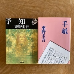 11月末迄 東野圭吾 文庫本  2冊