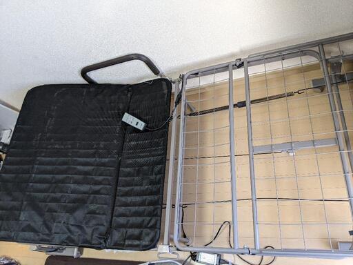 【電動ベッド】リクライニング 折り畳み ベット 介護にも