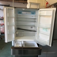 【リサイクルサービス八光　田上店　安心の1か月保証　旧鹿児島市内配達・設置無料】パナソニック ナショナル 冷蔵庫（525L・フレンチドア） NR-F532T-SR（ロゼステンレス） コンパクトBiG リサイクルサービス八光 田上店 安心の1か月保証 旧鹿児島市内