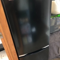【ネット決済】TOSHIBA冷蔵庫GR-R15BS2020年式ブラック