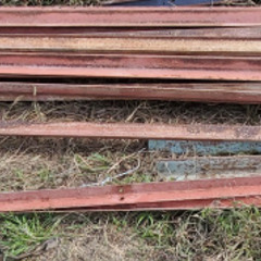 鉄のアングル　16本+2本11900