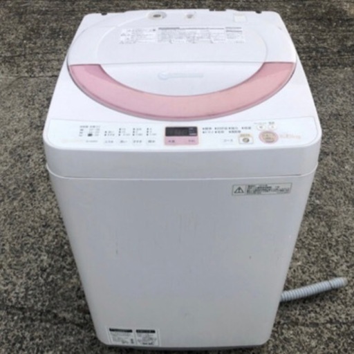 洗濯機 SHARP 6kg 2013年製 プラス3000〜にて配送可☆多数出品中☆