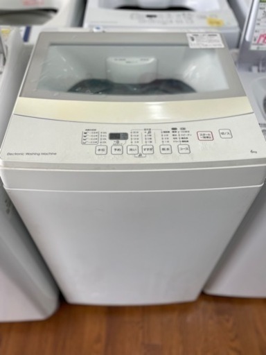 送料・設置込み 洗濯機 6kg NITORI 2019年式