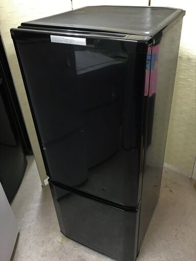 都内近郊送料無料 三菱 ノンフロン冷凍冷蔵庫 146L 2014年製