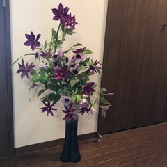 【ネット決済】【取りに来ていただける方限定】花瓶付き造花花