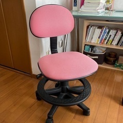 【ネット決済】学習椅子　ピンク