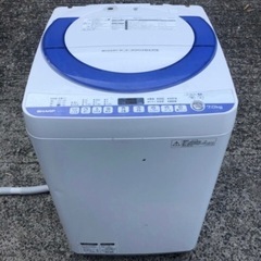 洗濯機 シャープ 7K 2015年製 プラス4000円〜配…
