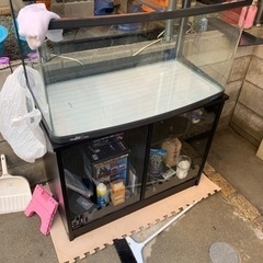 ニッソー　90cmアクリル水槽と水槽台