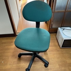 【終了しました】オフィスチェア　事務椅子　グリーン