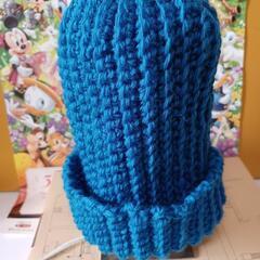 手編みの帽子①