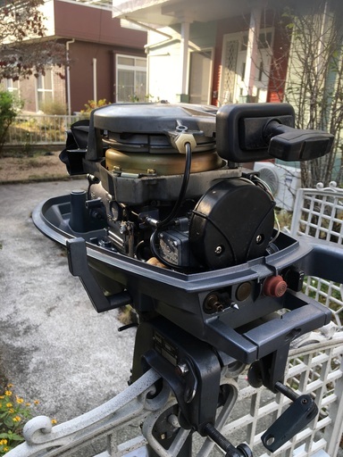 ヤマハ船外機４馬力 稼働品、