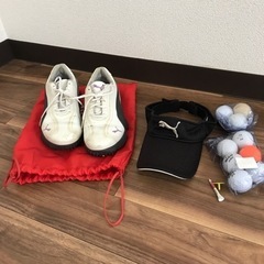【ネット決済】ゴルフセット　シューズ24㎝(PUMA)  サンバ...