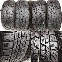 ＜スタッドレス・ホイール 4本＞ 205/55R16 グッドイヤー \'16 70～75% 16x6.5J ブリヂストン FEID 5H -100　　　～横浜市旭区 ズーラシア近く～