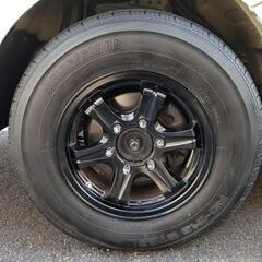 個人出品 ハイエース キャラバン 15インチ アルミ ウェッズ 195/80R15LT