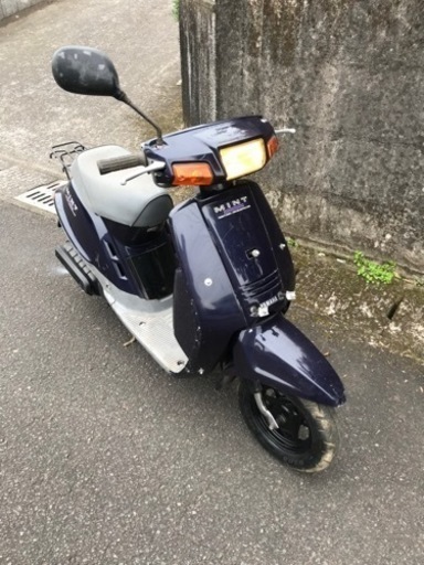 お取引感謝【エンジン掛かります】ヤマハミント・バッテリー無し・一応ジャンク扱い