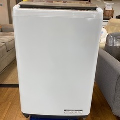 I312 未使用品HITACHI8.0k洗濯機 2020年式