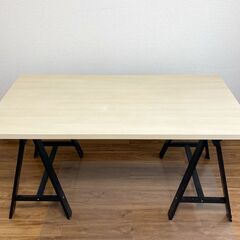 ②机 デスク テーブル オフィス IKEA イケア 木製 LIN...