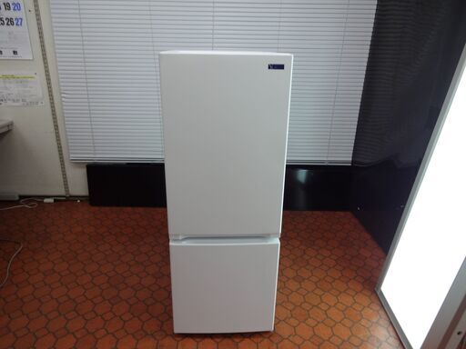 ID 988699　冷蔵庫２ドア　ヤマダ156L　２０１９年製　YRZ-15G1